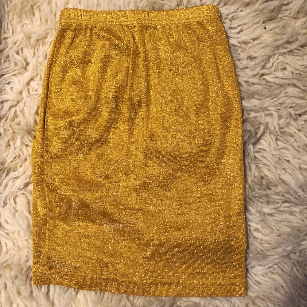 Vintage Gold Skirt